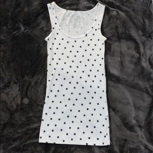 🔴Navy blue star tank